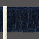 FRANJA FINA LISA 12,8cm AZUL ESCURO 10m