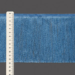 FRANJA FINA LISA 12,8cm AZUL JEANS 10m
