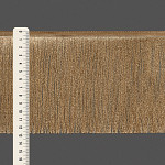 FRANJA FINA LISA 12,8cm BEGE 10m