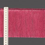 FRANJA FINA LISA 12,8cm BORDO CLARO 10m
