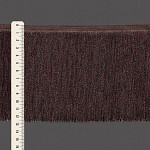FRANJA FINA LISA 12,8cm ÉBANO 10m	