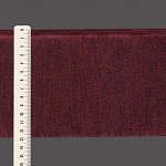 FRANJA FINA LISA 12,8cm VINHO 10m