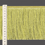 FRANJA FINA LISA 13,8cm AMARELO CLARO 10m