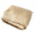 FRANJA FINA LISA 13,8cm AREIA ESCURO 10m