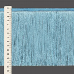 FRANJA FINA LISA 13,8cm AZUL CLARO 10m