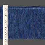 FRANJA FINA LISA 13,8cm AZUL JEANS/AZUL 10m