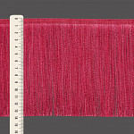 FRANJA FINA LISA 13,8cm BORDO CLARO/VINHO 10m