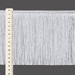 FRANJA FINA LISA 13,8cm BRANCO 10m