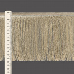 FRANJA FINA LISA 13,8cm PALHA 10m