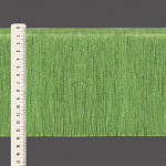 FRANJA FINA LISA 13,8cm VERDE 10m