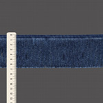 FRANJA FINA LISA 13,8cm VERDE 10m