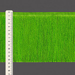 FRANJA FINA LISA 13,8cm VERDE LIMA 10m