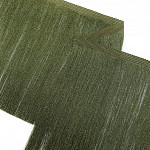 FRANJA FINA LISA 13,8cm VERDE MUSGO 10m