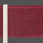 FRANJA FINA LISA 13,8cm VINHO 10m