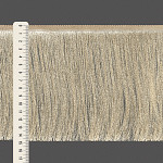 FRANJA FINA LISA 14,8cm BEGE 10m