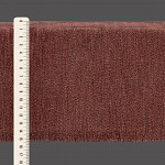 FRANJA FINA LISA 14,8cm CHOCOLATE 10m FRANJA FINA LISA 14,8cm CHOCOLATE 10m