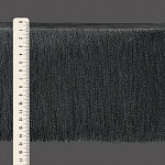 FRANJA FINA LISA 14,8cm CINZA 10m
