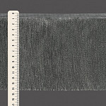 FRANJA FINA LISA 14,8cm CINZA 10m