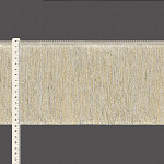 FRANJA FINA LISA 14,8cm SEM BENEFICIAMENTO/BEGE/CHAMPAGNE 10m