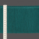 FRANJA FINA LISA 14,8cm VERDE 10m