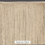 FRANJA FINA LISA 19,8cm BEGE CLARO10m