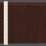 FRANJA FINA LISA 19,8cm MARROM 10m
