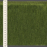 FRANJA FINA LISA 19,8cm VERDE MUSGO 10m
