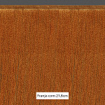 FRANJA FINA LISA 21,8cm MOSTARDA CLARO 10m 