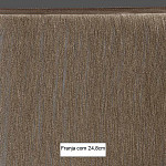FRANJA FINA LISA 24,8cm CAMURÇA CLARO 10m