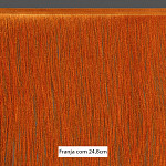 FRANJA FINA LISA 24,8cm LARANJA 10m
