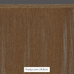FRANJA FINA LISA 24,8cm OCRE 10m