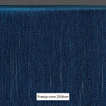 FRANJA FINA LISA 29,8cm AZUL PETRÓLEO 10m