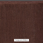 FRANJA FINA LISA 29,8cm MARROM 10m FRANJA FINA LISA 29,8cm MARROM 10m