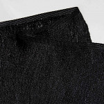 FRANJA FINA LISA 29,8cm PRETO 10m
