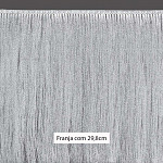 FRANJA FINA LISA 29,8cm SEM BENEFICIAMENTO 10m