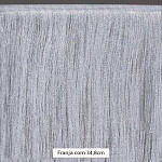 FRANJA FINA LISA 34,8cm BRANCO 10m