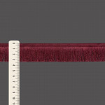 FRANJA FINA LISA 3,4cm VINHO 10m