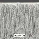 FRANJA FINA LISA 39,8cm CHAMPAGNE 10m