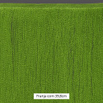 FRANJA FINA LISA 39,8cm VERDE 10m