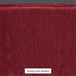 FRANJA FINA LISA 39,8cm VINHO 10m