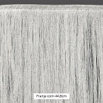 FRANJA FINA LISA 44,8cm CHAMPAGNE 10m FRANJA FINA LISA 44,8cm CHAMPAGNE 10m
