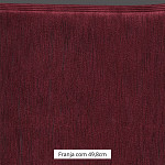 FRANJA FINA LISA 49,8cm VINHO 10m