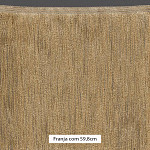 FRANJA FINA LISA 59,8cm AREIA ESCURO 10m	
