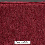 FRANJA FINA LISA 59,8cm VINHO 10m