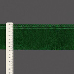 FRANJA FINA LISA 6,8cm VERDE 10m
