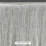 FRANJA FINA LISA 79,8cm CHAMPAGNE 10m	