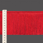 FRANJA FINA LISA 9,8cm CEREJA 10m