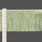 FRANJA FINA LISA 9,8cm VERDE CLARO 10m