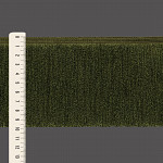 FRANJA FINA LISA 9,8cm VERDE MUSGO 10m