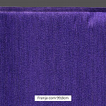 FRANJA FINA LISA 99,8cm ROXO 10m